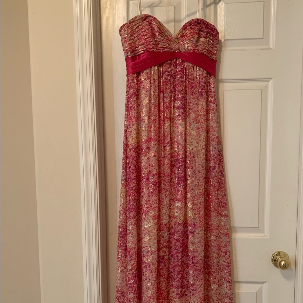 BCBG gown